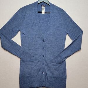Patagonia Women's‎ Blue Wool Sweater SIZE M